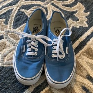 Blue Vans women’s 8.5